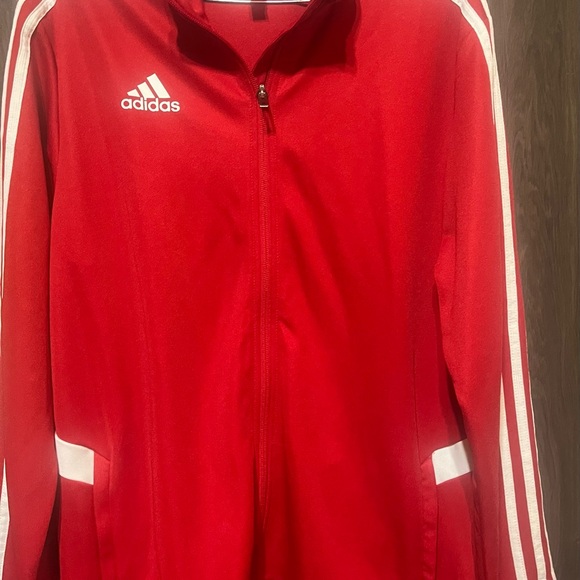 Adidas Red Track Jacket - Picture 4 of 4